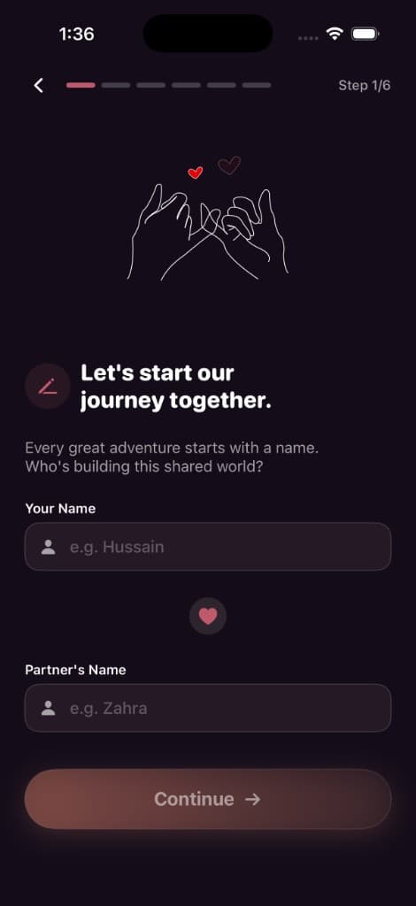 Let's start our journey together